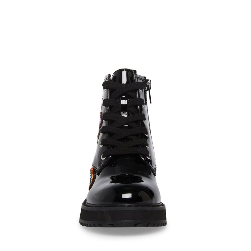 Black Steve Madden Jkudos Kids' Ankle Boots | PH 4519MAF